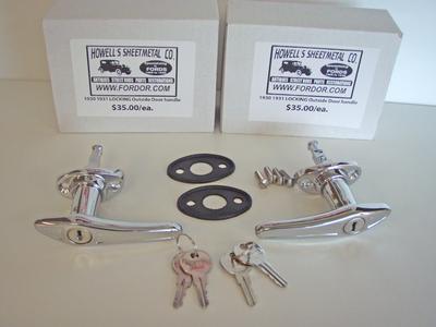 1937 Ford door latches #5
